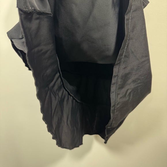 Swim by Cacique Swimwear Black Tiered Tankini Swim Top Size 16 Beachy - Picture 3 of 6